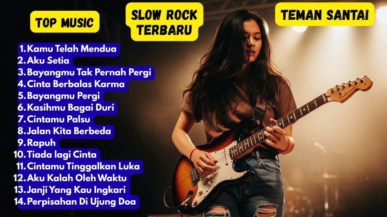 LAGU ADEM BUAT KERJA FOKUS 2026 | FULL ALBUM SLOW ROCK