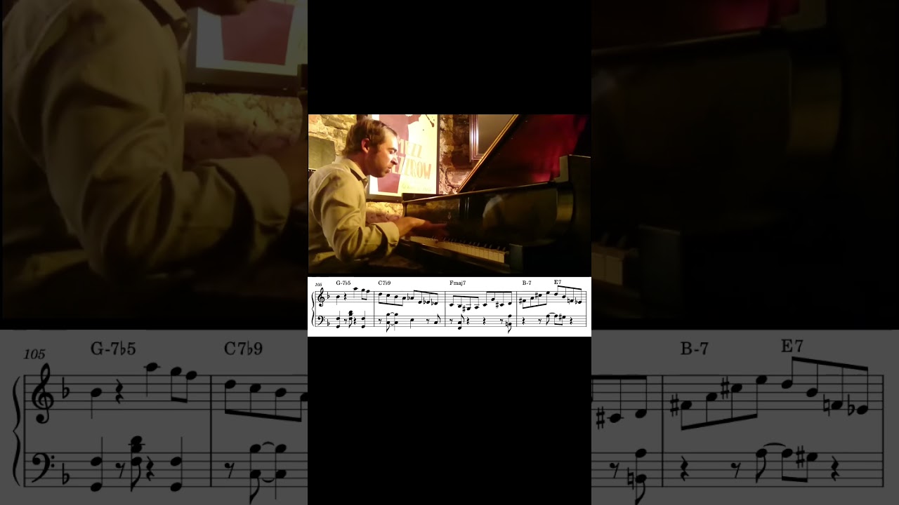Modern master shows how it's done #aaronparks #transcription #jazz #modernjazz #jazzpiano