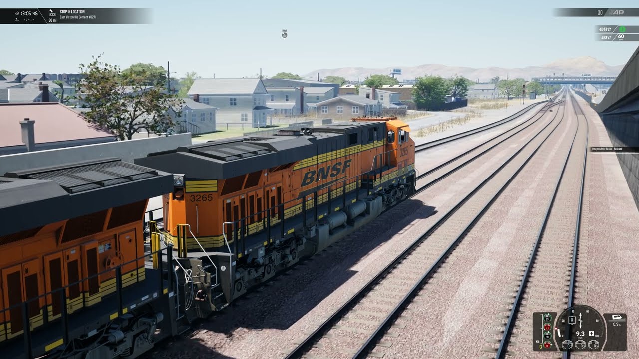 Train Sim World 3 - GE ES44C4 - BNSF Service - 4K UHD