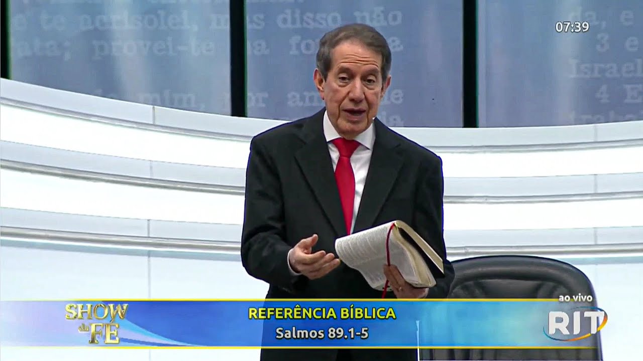 Salmos 89:1-5 | DEUS REVELA SUA MISERICÓRDIA DE GERAÇÃO EM GERAÇÃO | Missionário RR Soares