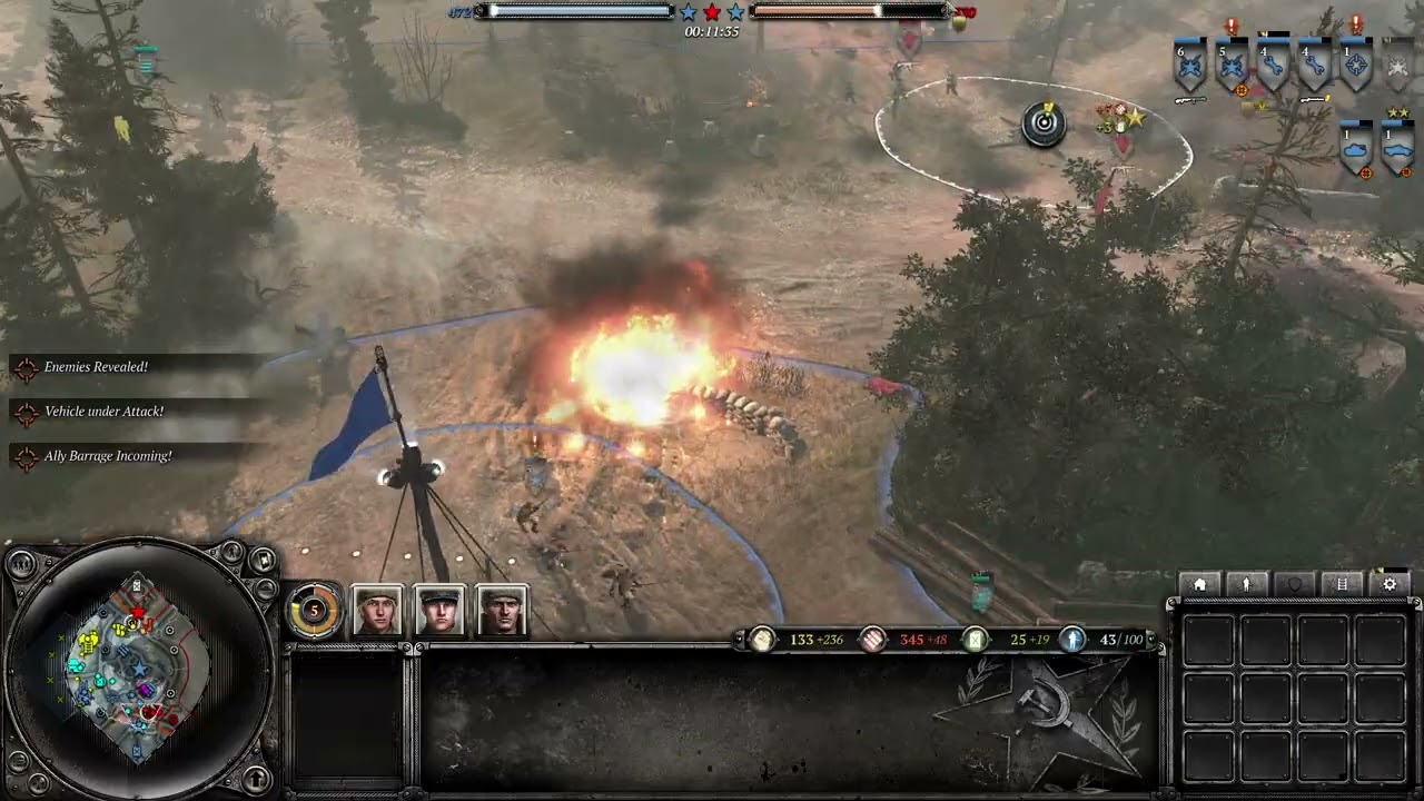 [Company of Heroes 2] 3v3 Hill 400