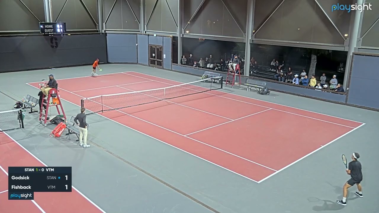 Men's singles 5 -  STAN v VIRGINIA TECH  - 6 3 26