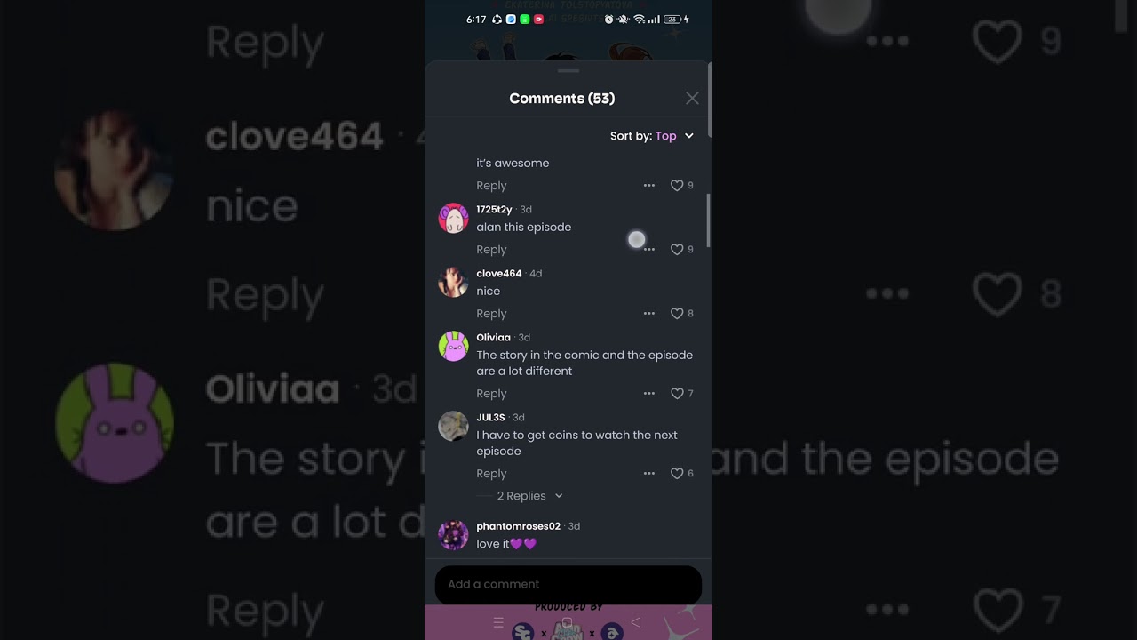 Part2 Reading comments💬