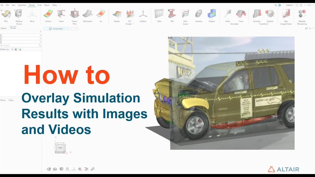 How to Overlay Simulation Results with Images and Videos in HyperView