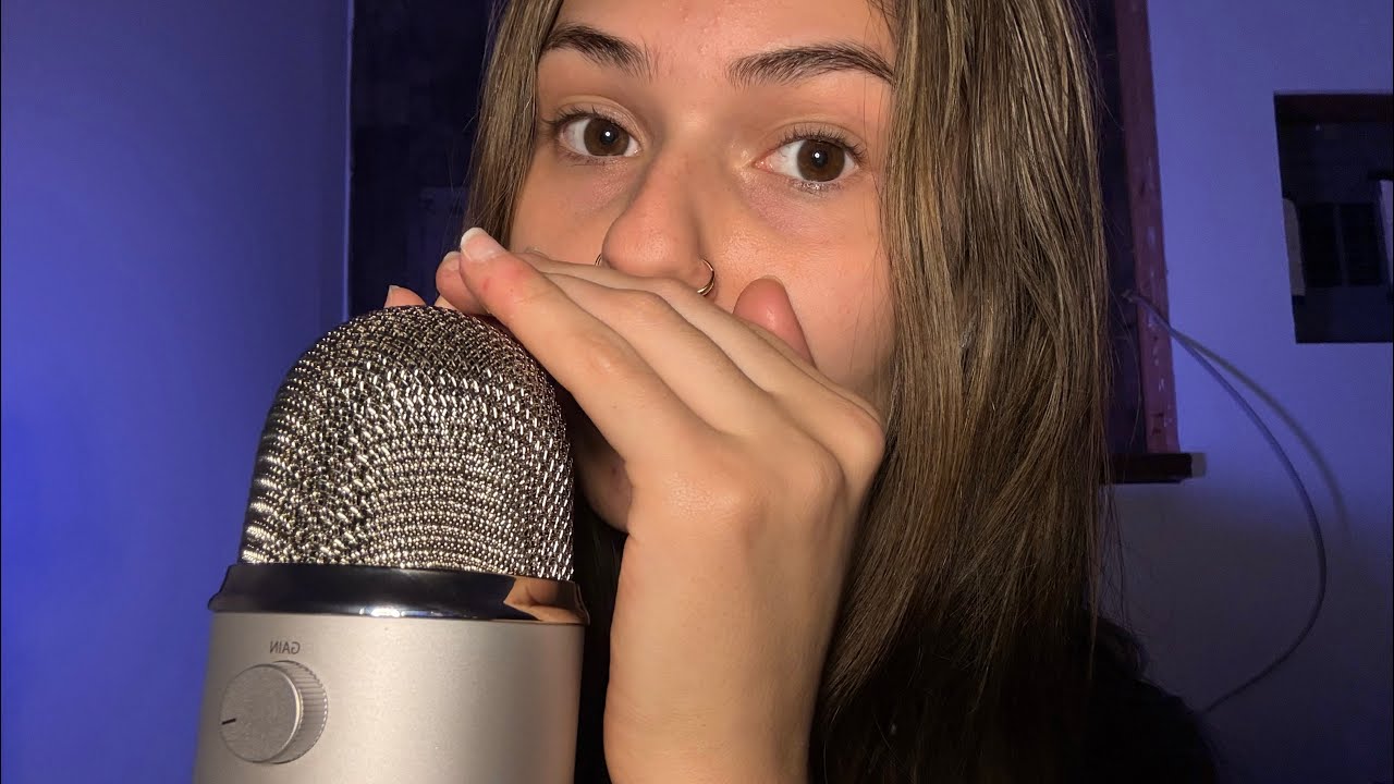 ASMR CUPPED CLICKY WHISPER RAMBLE♥️ (100% Sensitivity So You Can Fall Asleep With Mouth Sounds)