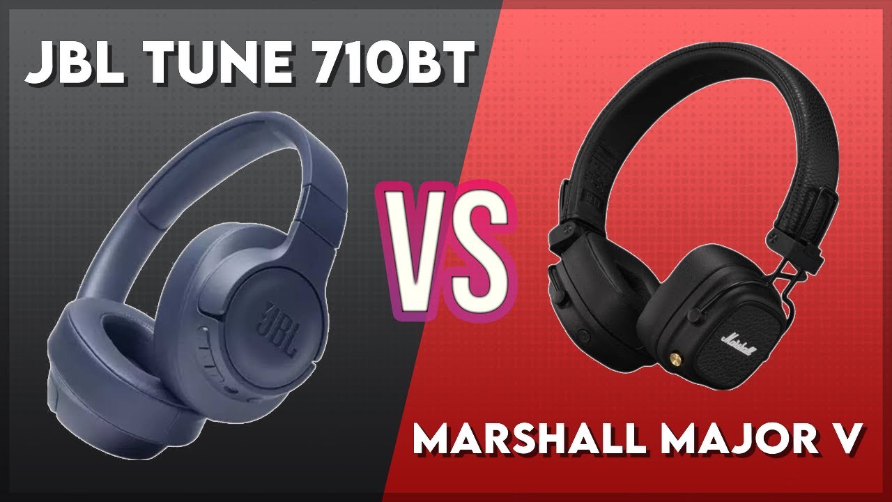JBL Tune 710BT vs Marshall Major V Technical Comparison