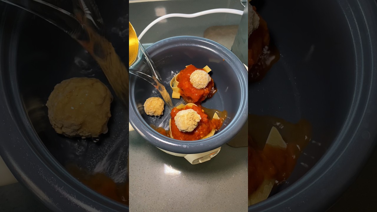 Long time no pasta #schoollunch #lunchbox #bentobox #homemadefood #easyrecipe #ricecooker