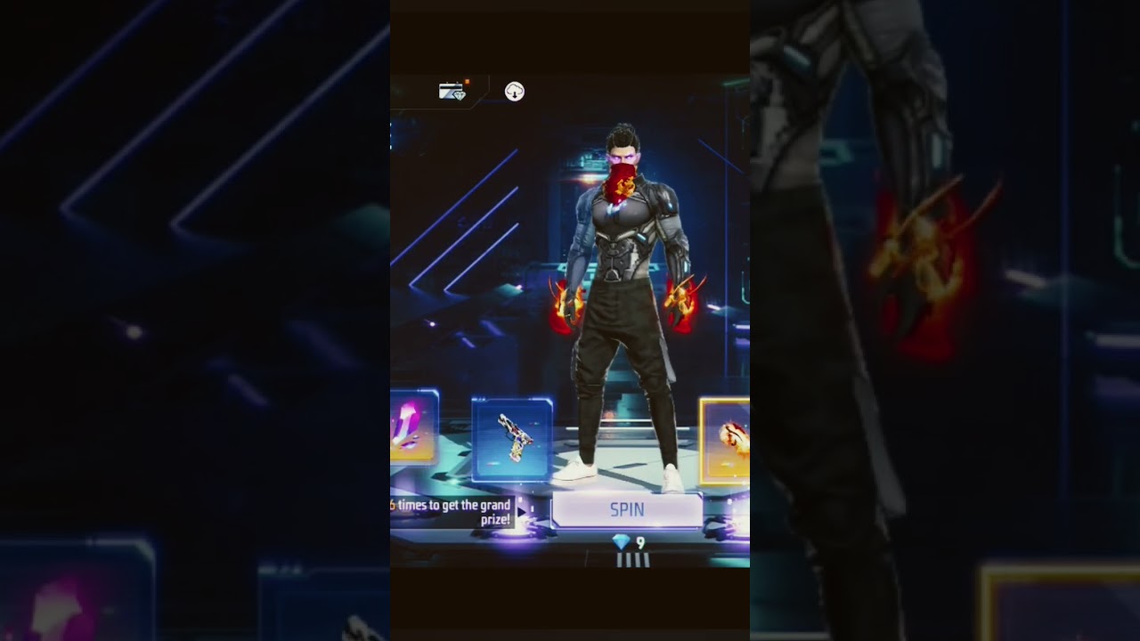 Free fire recruitment Royal spin tennis pin10