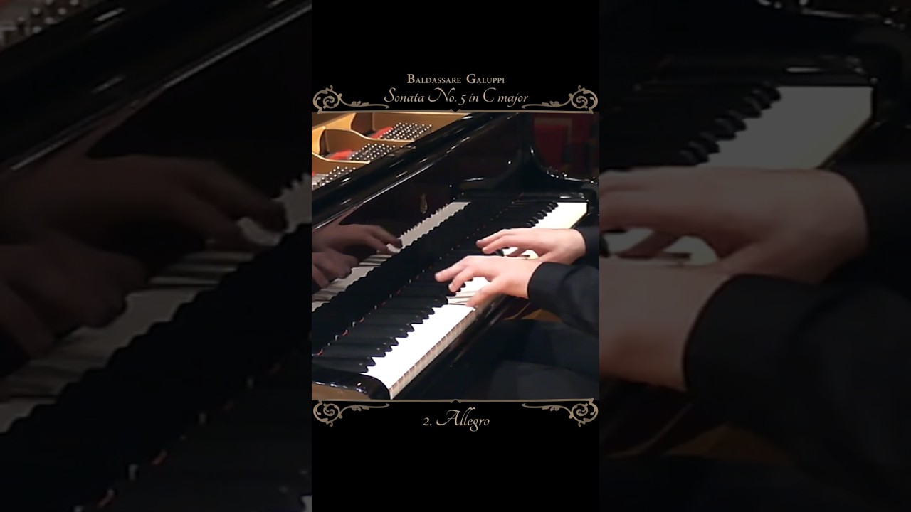 Galuppi in a very good mood ☺️☀️ &mdash; Sonata No. 5 in C Major