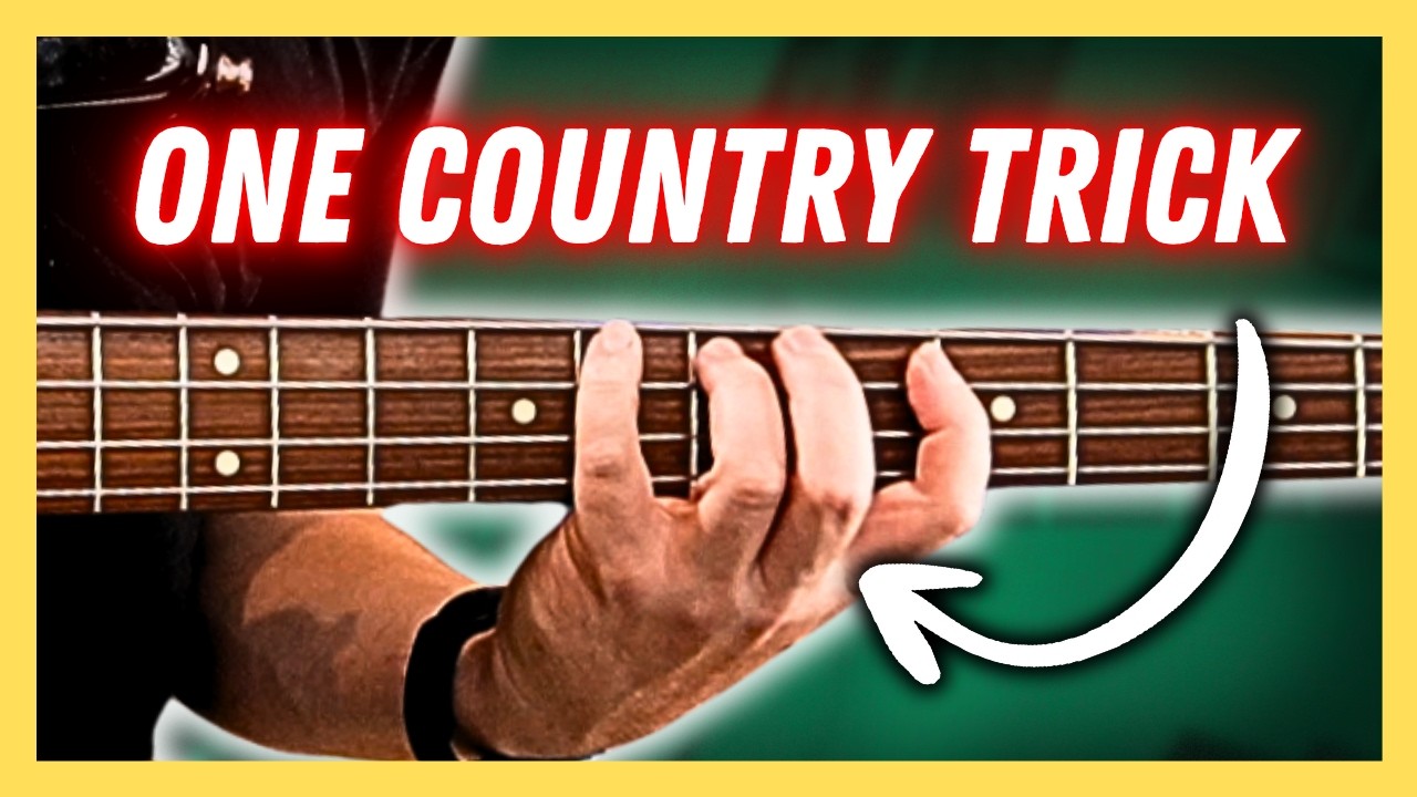 Why This One Country Bass Line Unlocks “Fretboard Freedom” [FREE PDF]