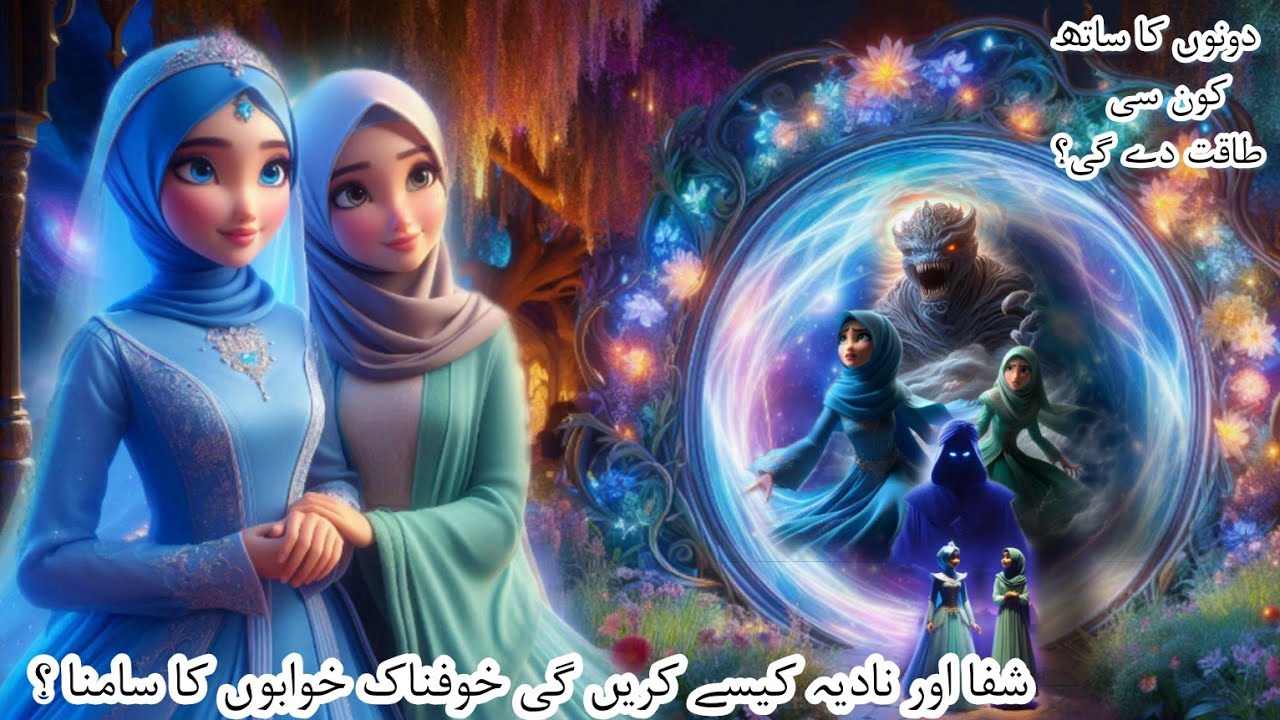 Princess Shafa & Nadia Animated Fairytales In Hindi | Fantasy Islamic Horror Fairytales 