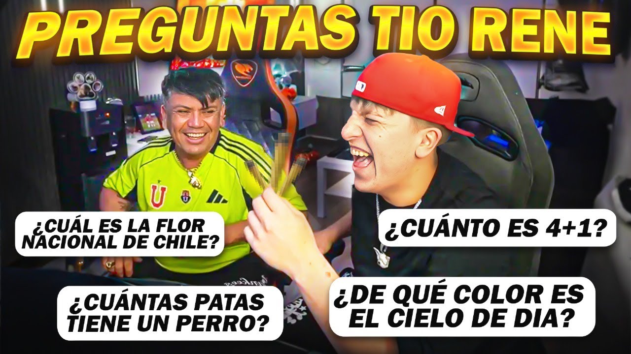LLEVE AL TIO RENE A MI CASA Y PASO ESTO!