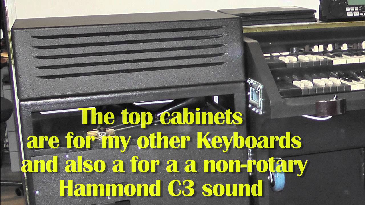 CUSTOM BUILT LESLIE SPEAKERS FOR HAMMOND C3