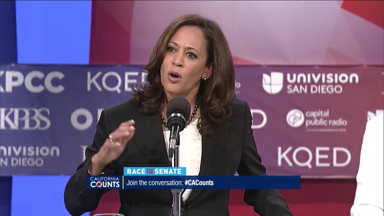 U.S. Senate Candidates Kamala Harris And Loretta Sanchez On Immigration