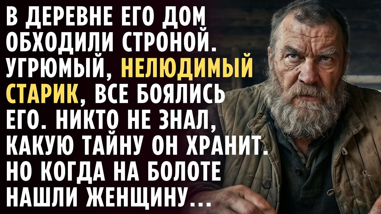 Вся деревня обходила дом НЕЛЮДИМОГО СТАРИКА стороной. А когда на болоте нашли полуживую женщину...