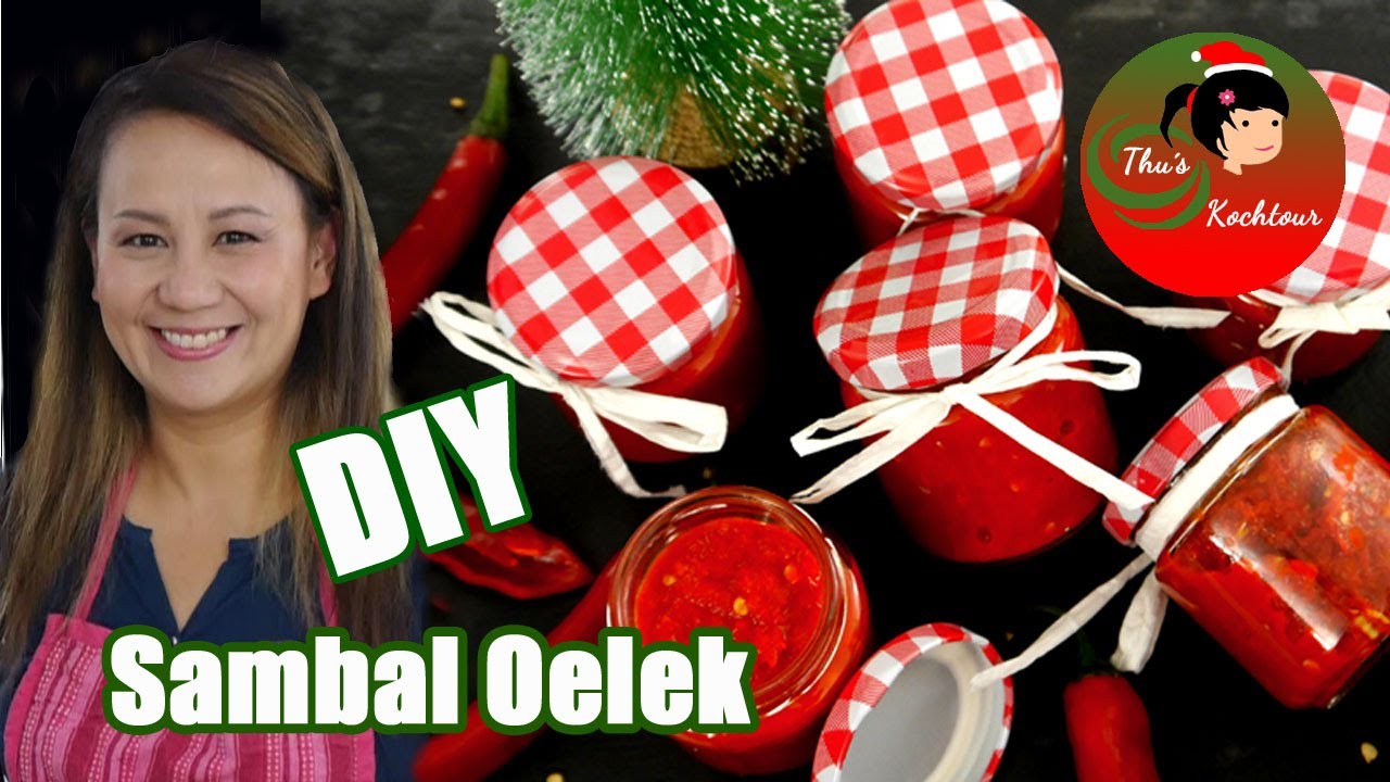 Geschenkidee/ DIY/Ein scharfes Geschenk/ Sambal Oelek/