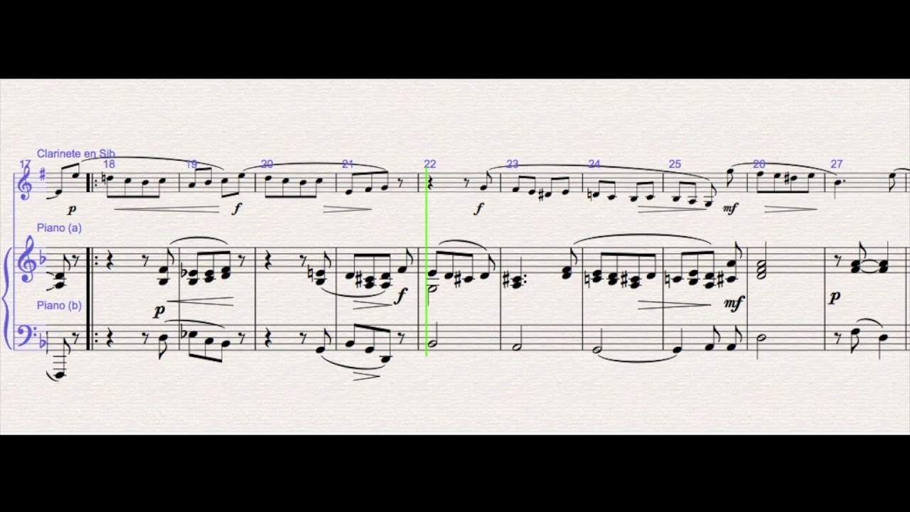 Première Tristesse - Robert SCHUMANN - La Clarinette Classique