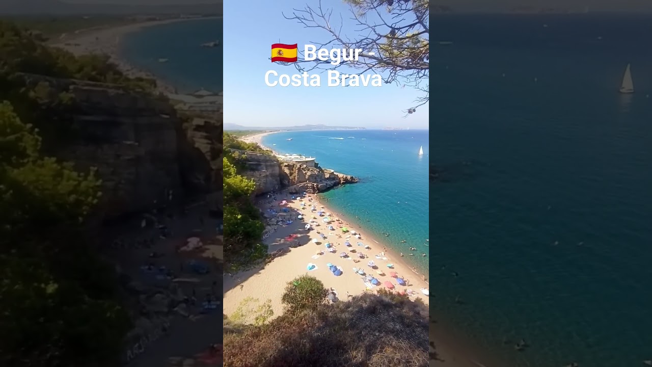 🇪🇸 Playa Illa Roja - Begur - Catalu&ntilde;a #travel #espa&ntilde;a #beach #summer #spain #holiday