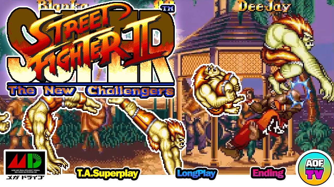 【GENESIS】 Super Street Fighter II: The New Challengers ■ TAS / Superplay ■ US ■ No.0145
