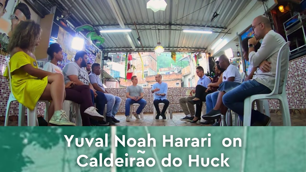 Yuval Noah Harari on 'Caldeir&atilde;o do Huck'