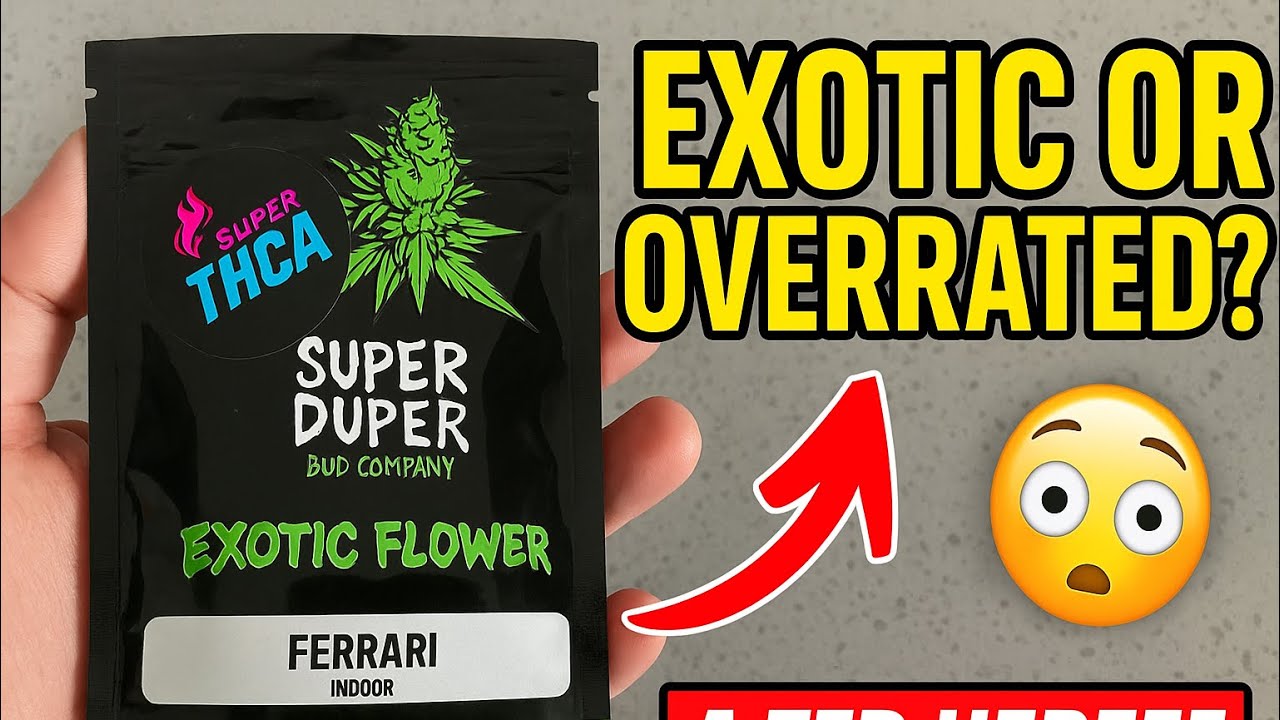 🚨 Обзор Super THCA &laquo;Ferrari&raquo; &mdash; экзотика или переоценён? 😳 #superthca