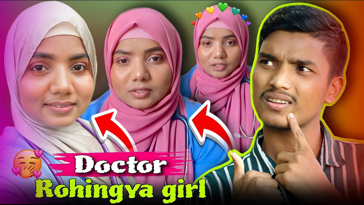 A Doctor of Rohingya girl | She Live in Canada |  Rohingya funny reaction video  2026 
