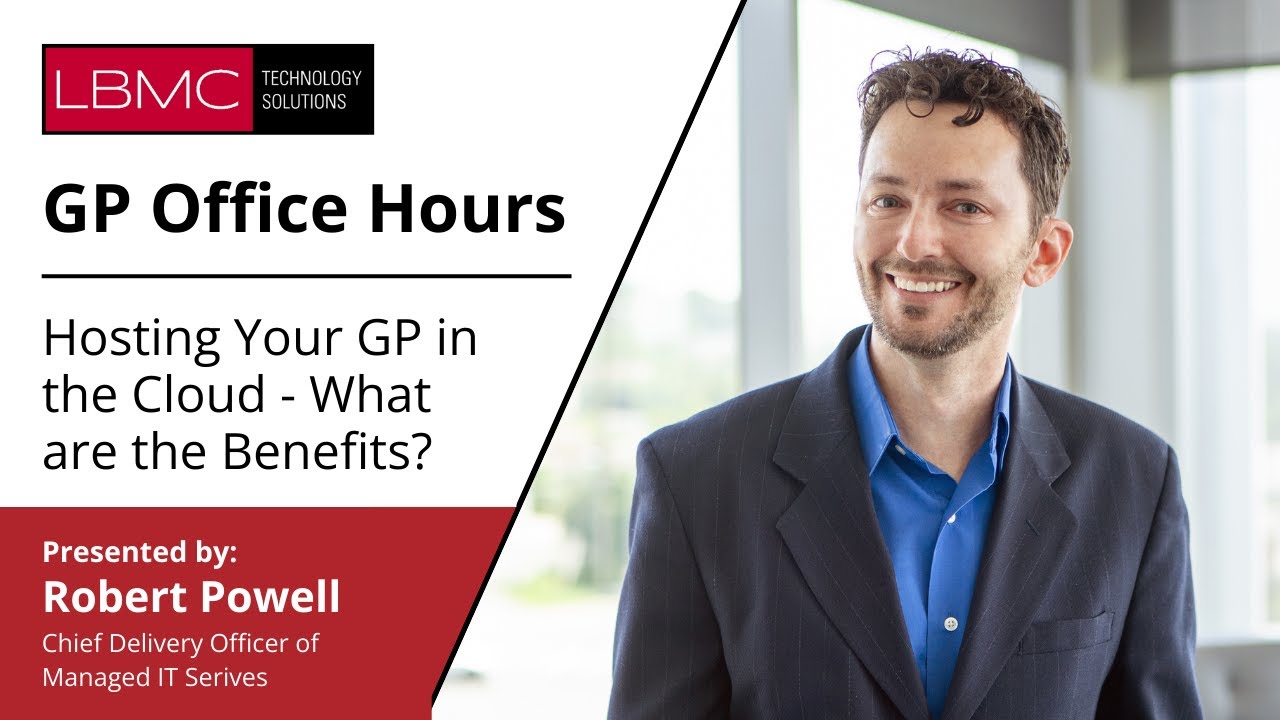 Jan 2026 GP Office Hours   Hosting Your GP in the Cloud.  What are the Benefits?