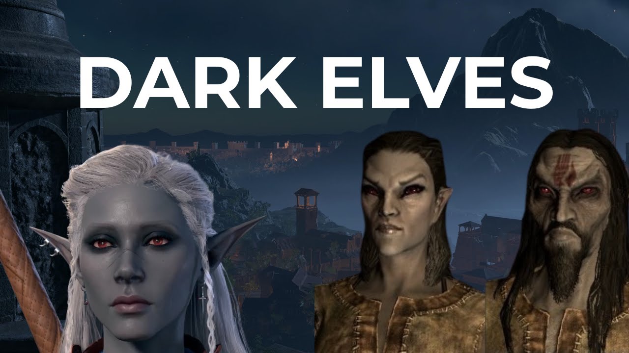 Drow vs Dunmer