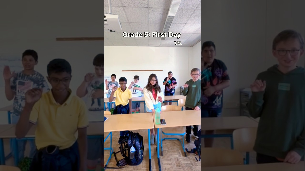 Grade 5: First Day vs. Summerbreak Mode #funnyteacher #funny #afterschoolvibes