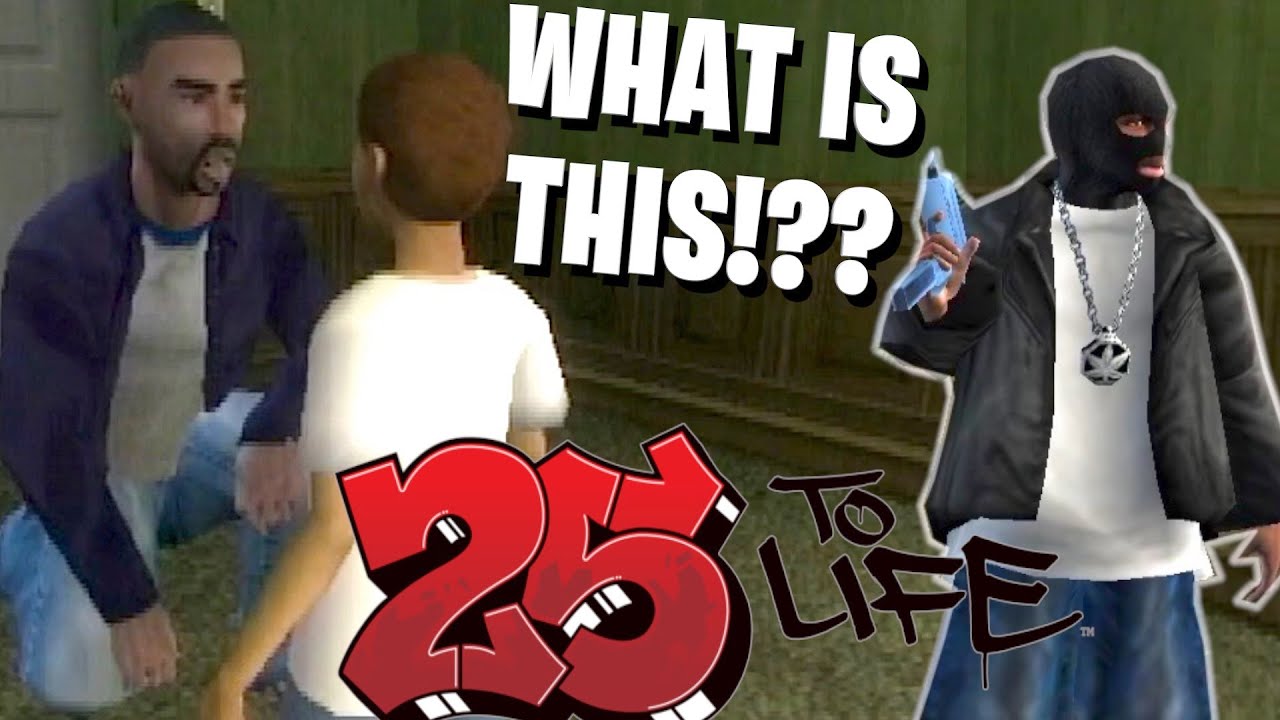 THIS GAME GHETTO!! [ 25 TO LIFE GAMEPLAY ] PART 1