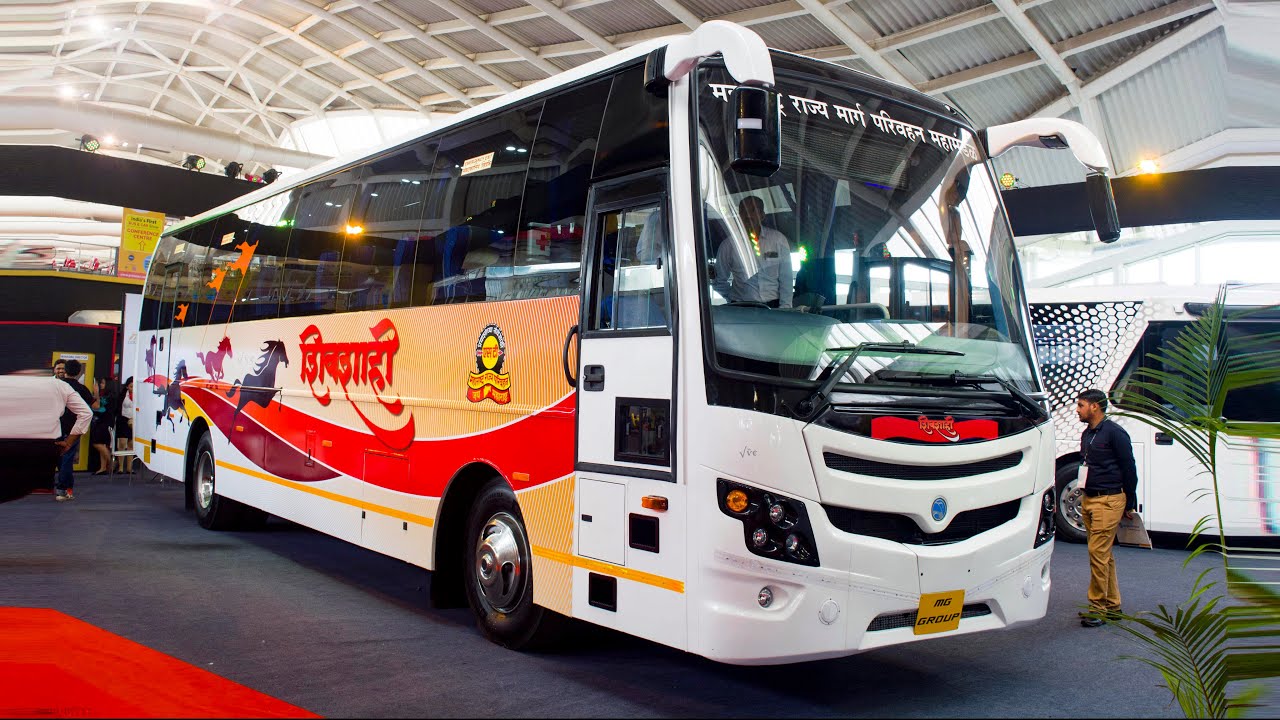 A look at MG Built MSRTC Shivsahi Bus. Beautiful looking Shivshahi Bus.