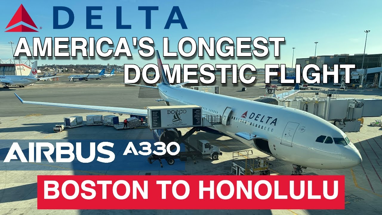 Trip Report Delta Air Lines Airbus A330-300 Boston (BOS) to Honolulu (HNL) Delta One