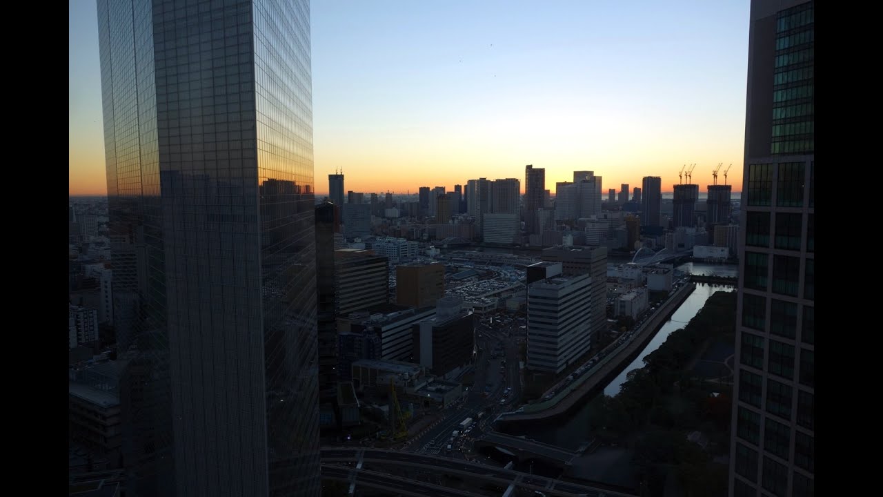 Tokyo city view from hotel, November 13-15, 2014