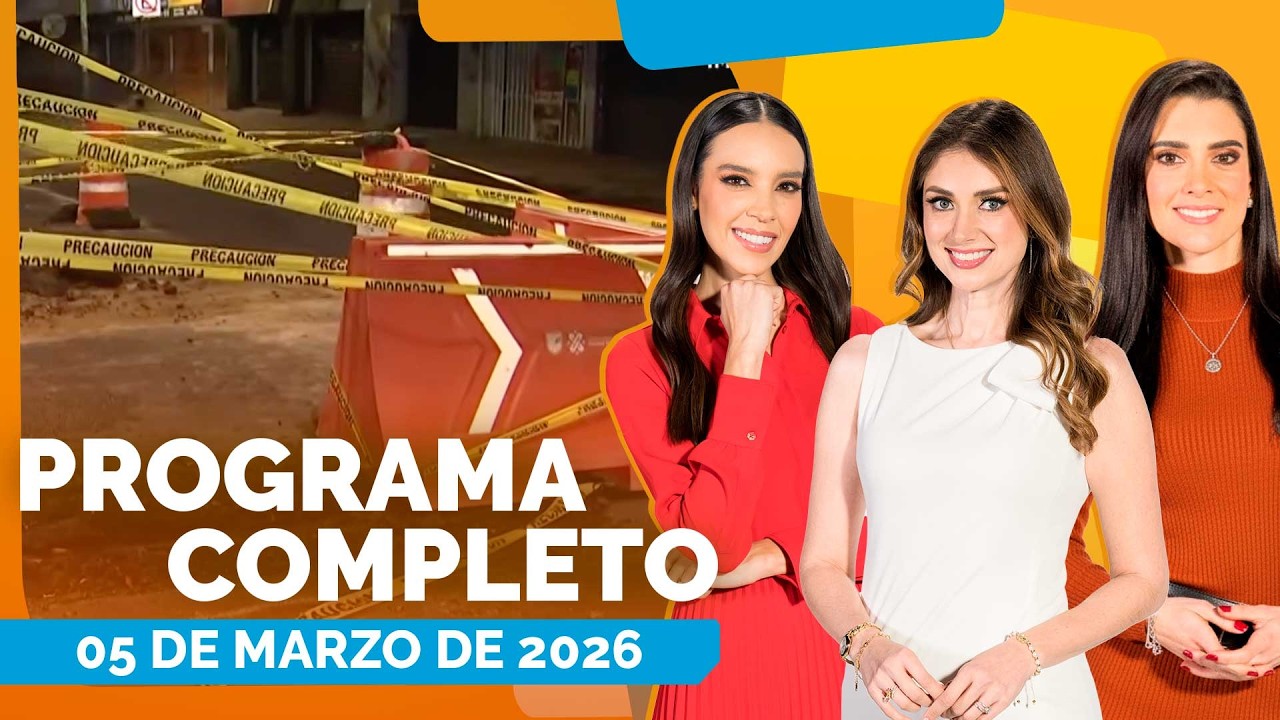 Imagen Noticias 5:30 | Programa completo 05 de marzo de 2026