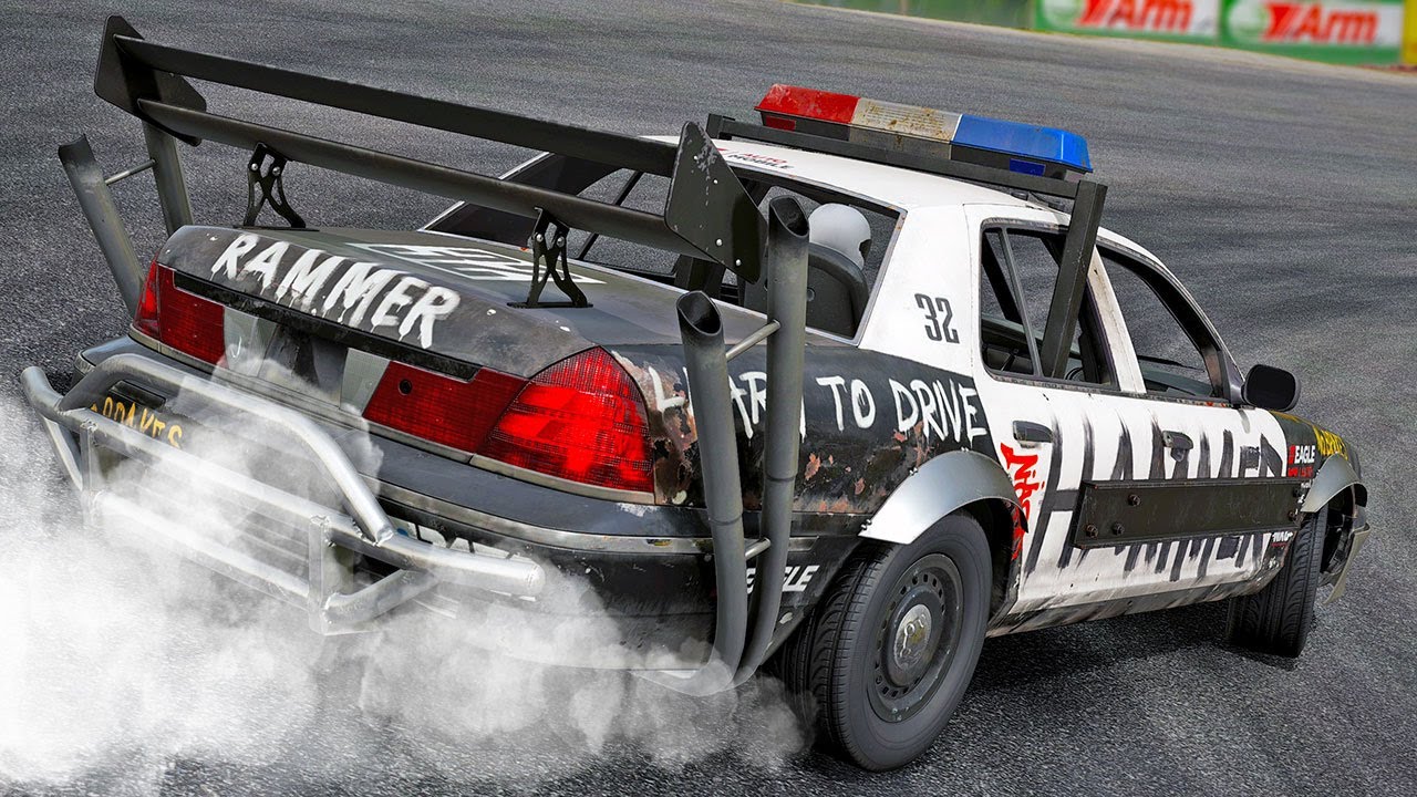 The Deadliest Police Car In Existence! NEW DLC Police Car Crashes! - Wreckfest UPDATE