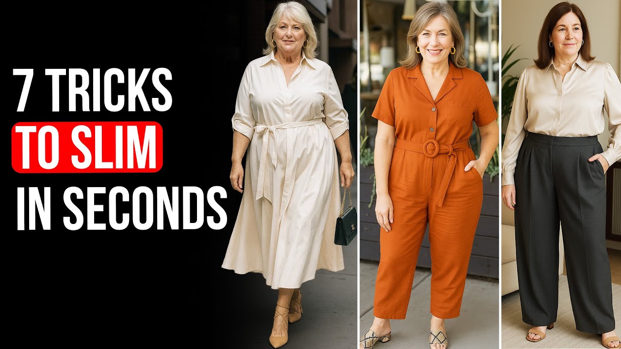 Станьте стройнее мгновенно: 7 стильных приемов для женщин plus-size старше 50 лет