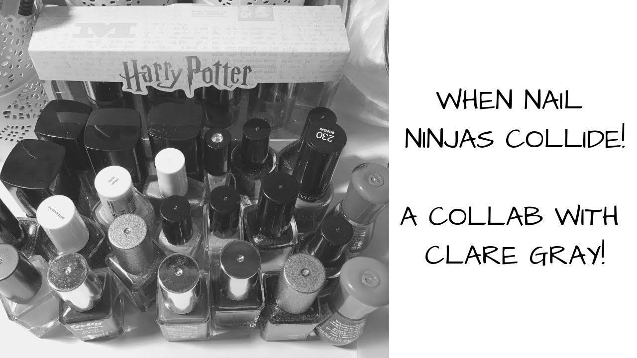 WHEN NAIL NINJAS COLLIDE | COLLAB WITH CLARE GRAY