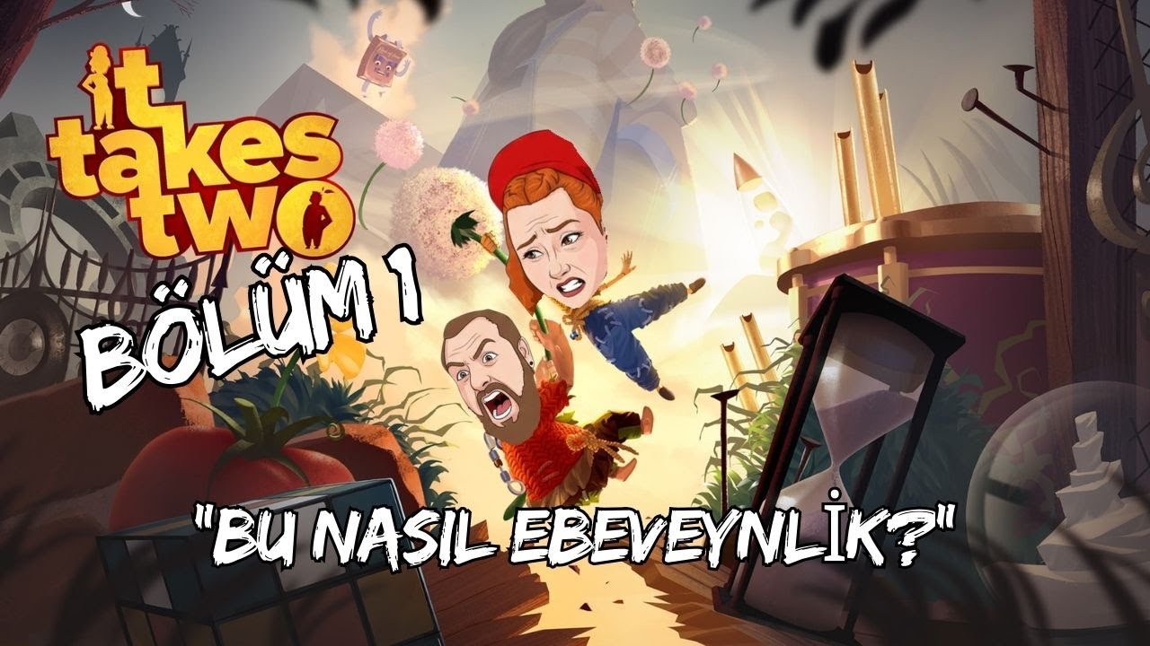 “It Takes Two #1 | Daha Oyunun Başında Ebeveynliği Sorguladık 😂 (Süpürge Boss Fight)