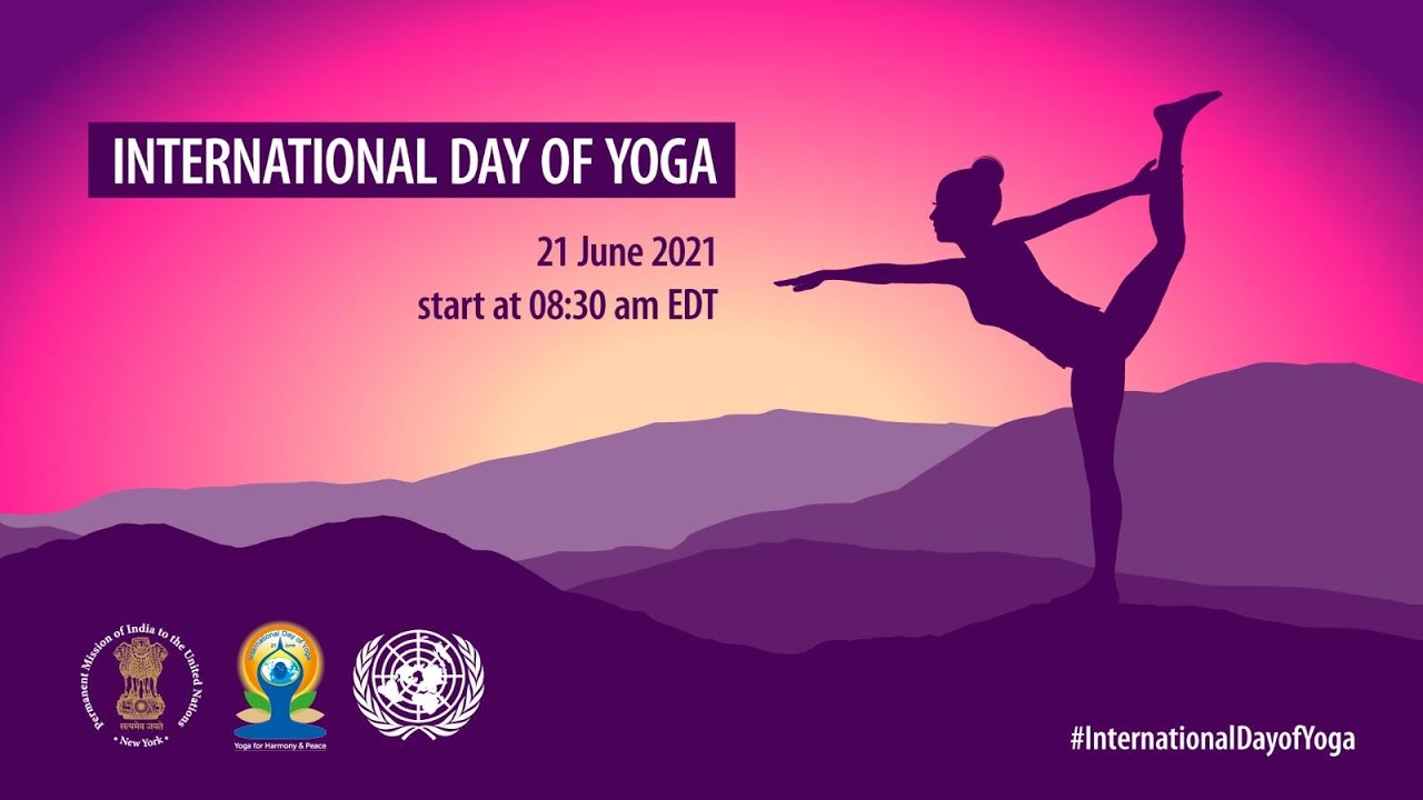Celebrating 7th International Day of #Yoga at United Nations #IDY2021 #YogaDay