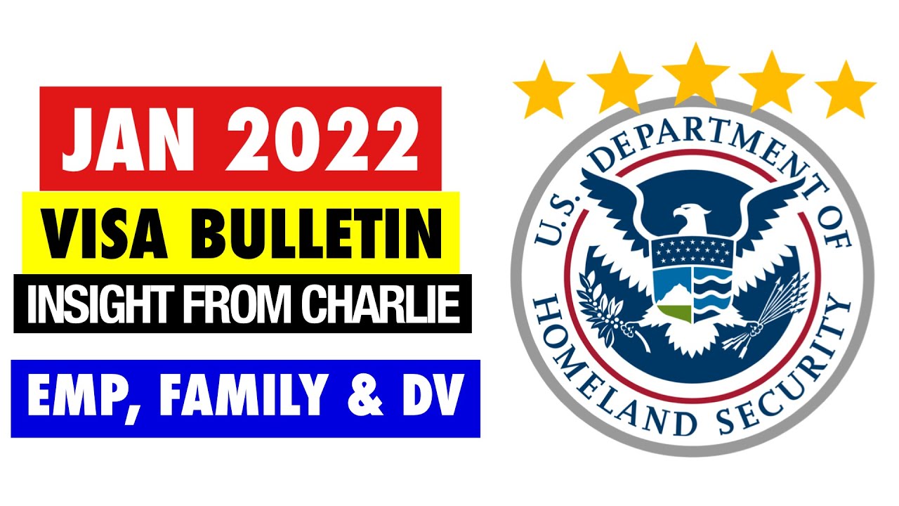 Jan 2022 Visa Bulletin Predictions - Chats with Charlie - Employment, Family and DV category #USVisa