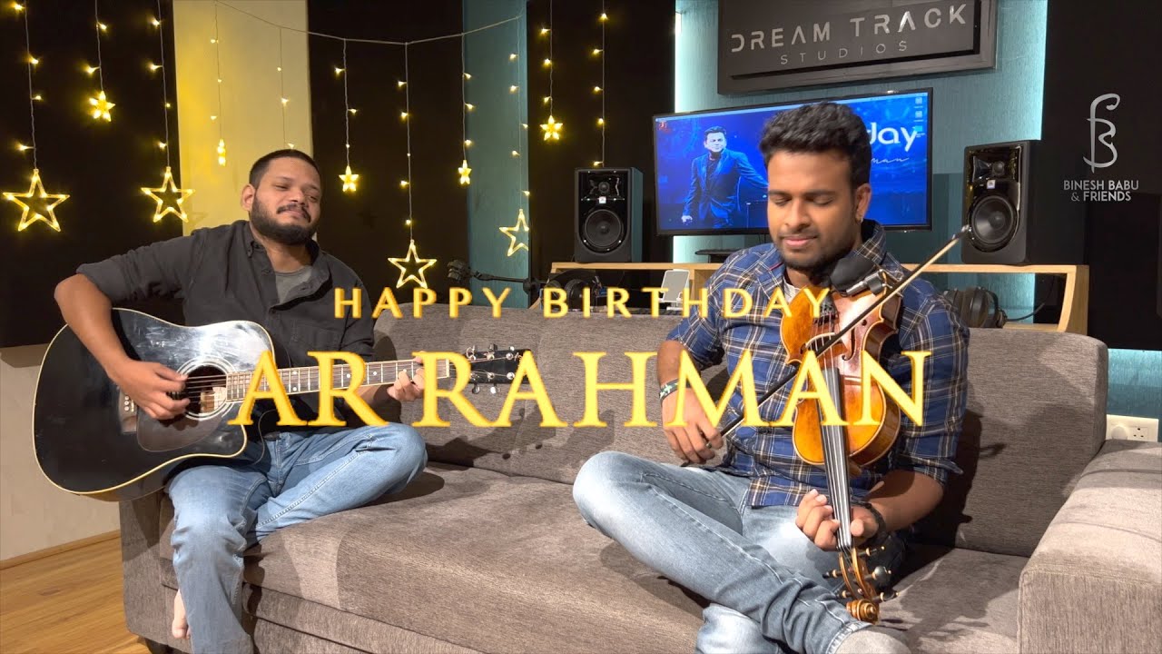 A.R. Rahman - Tere Bina Violin Cover | Binesh Babu & Friends