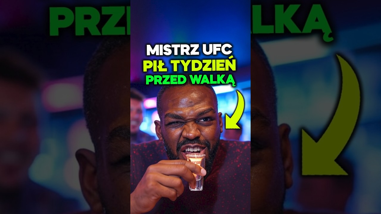 Jon Jones pił do nieprzytomności