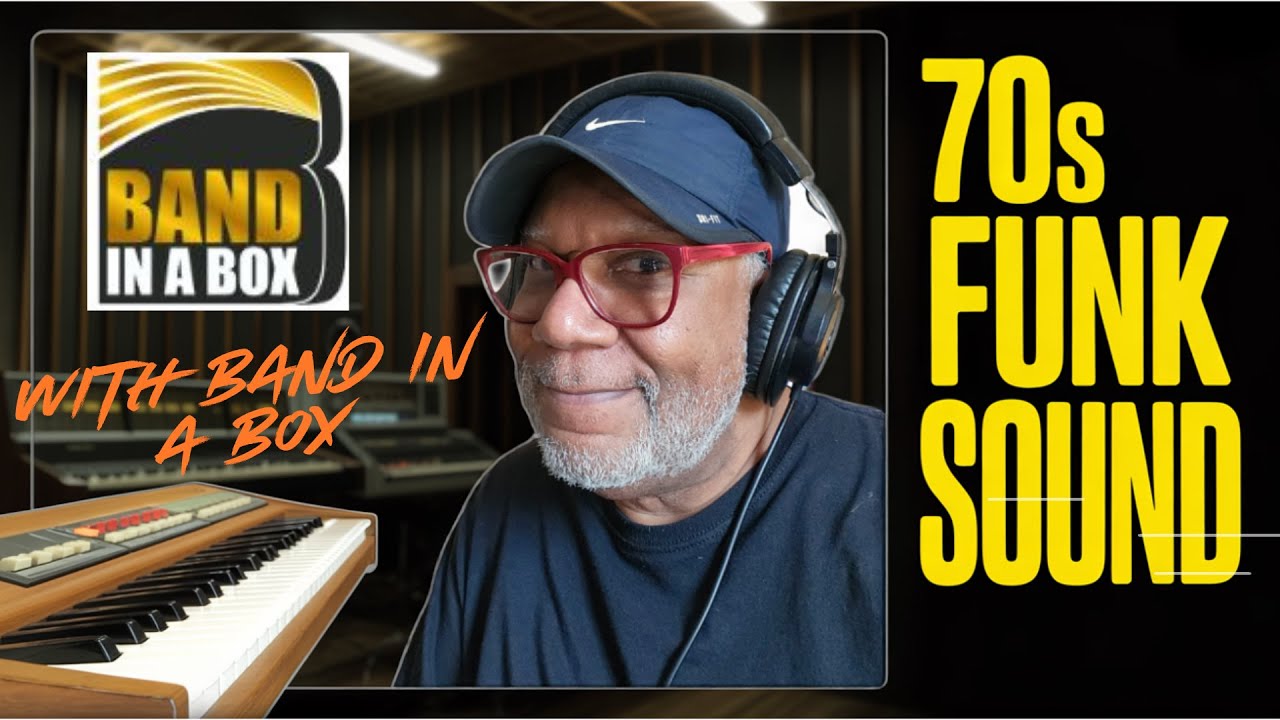 How to make a 70s Funk Song With Only Band in the Box!