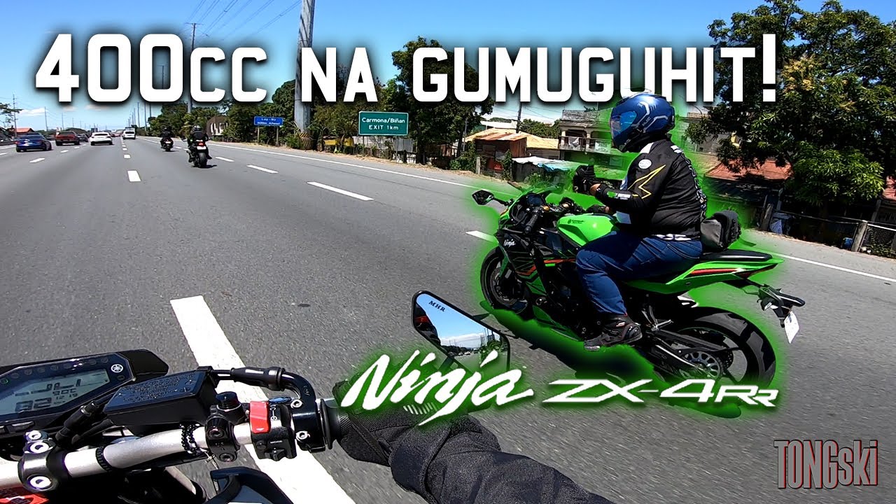 Grabe power ng Kawasaki Ninja zx4rr! | Naked Knights | Tongski