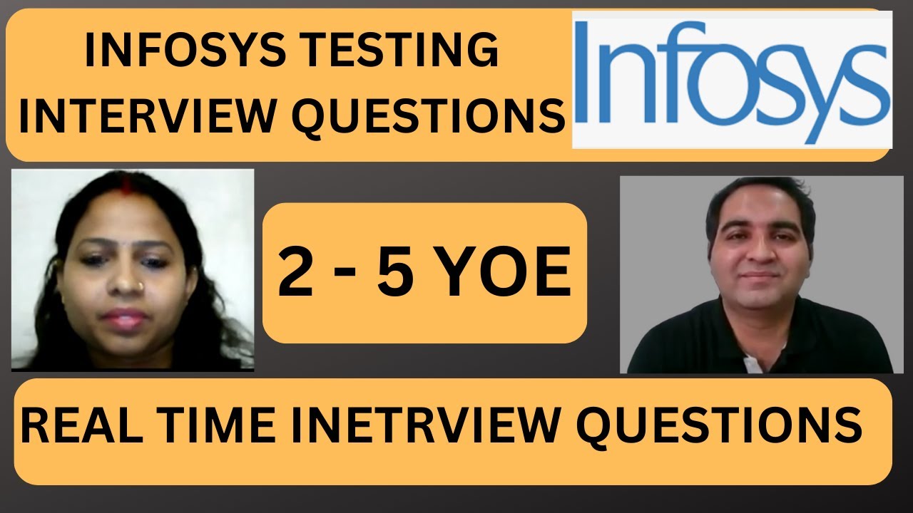 Infosys Automation Testing Interview Questions | Infosys Testing Interview Q&A