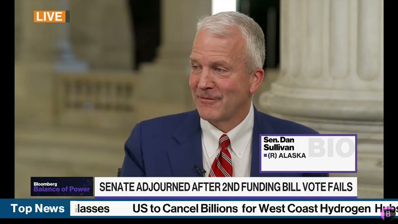 Sen. Dan Sullivan (R-Alaska) discusses the Schumer Shutdown - October 1, 2025