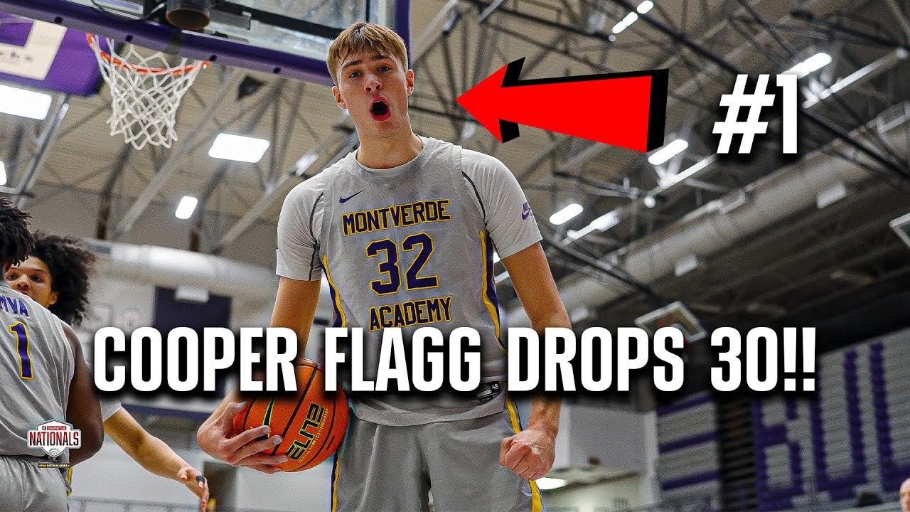 #1 Cooper Flagg Drops 30 vs the Boozer Twins Montverde vs Columbus