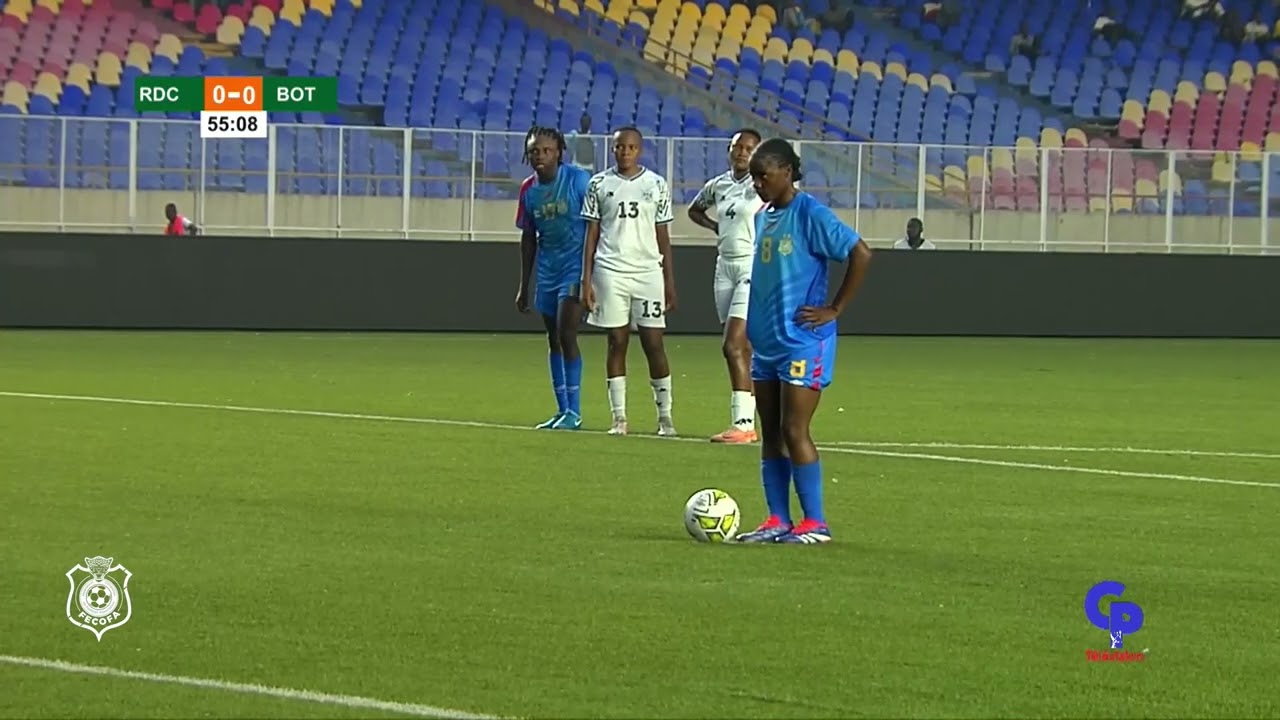 ELIM. CAN 2026 FÉMININE : RDC - BOTSWANA 0-0, RÉSUMÉ DU MATCH
