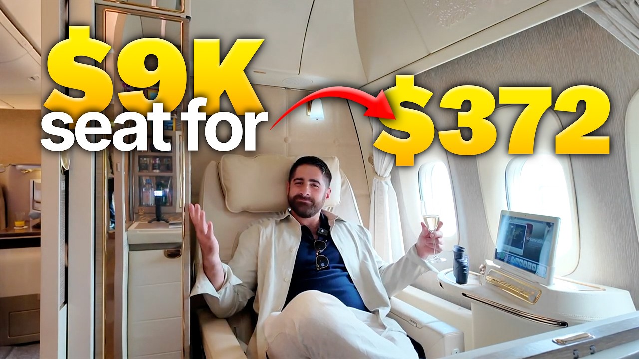 I flew the best first class in the world for 96% off