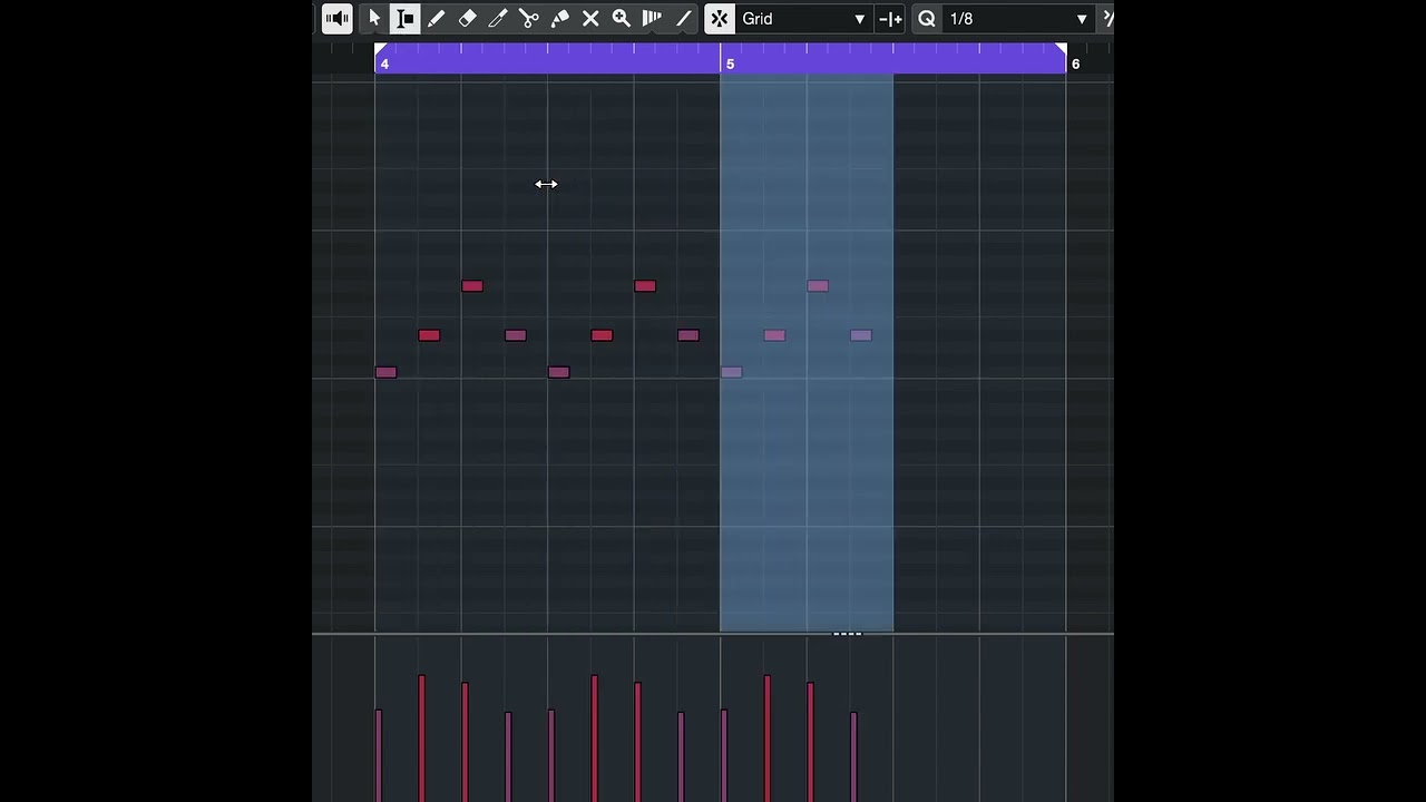 Cubase 13 - The Range Tool